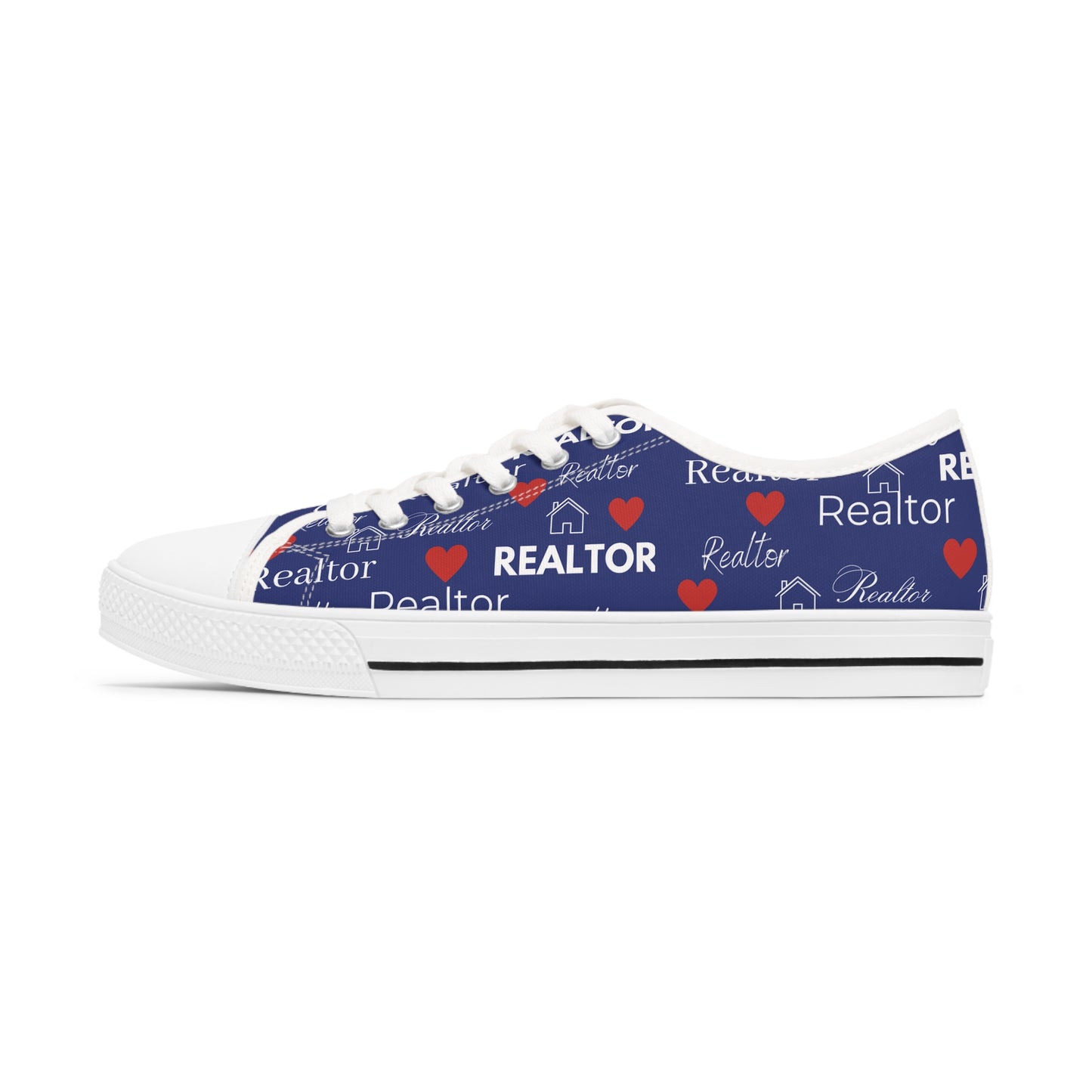 Realtor Love - Women's Low Top Sneakers