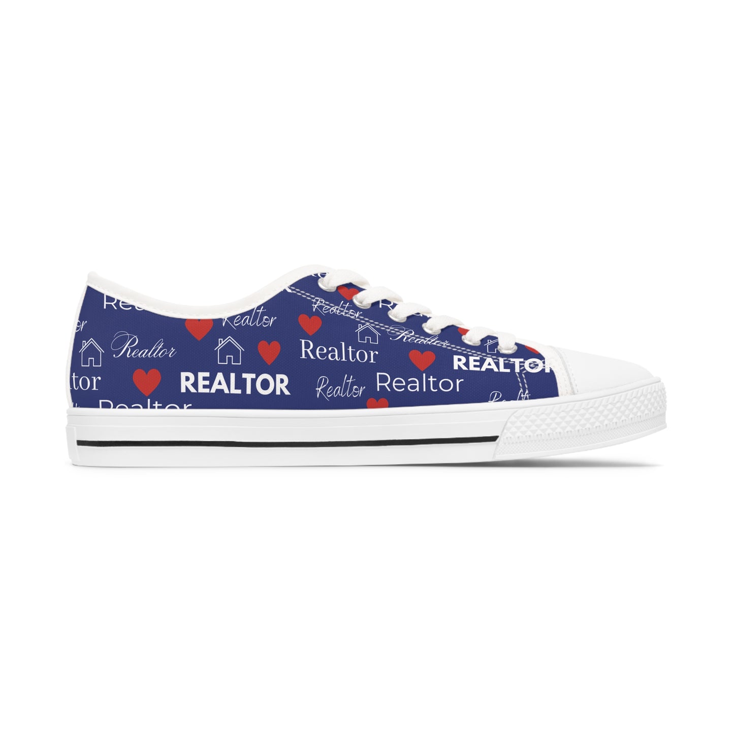 Realtor Love - Women's Low Top Sneakers