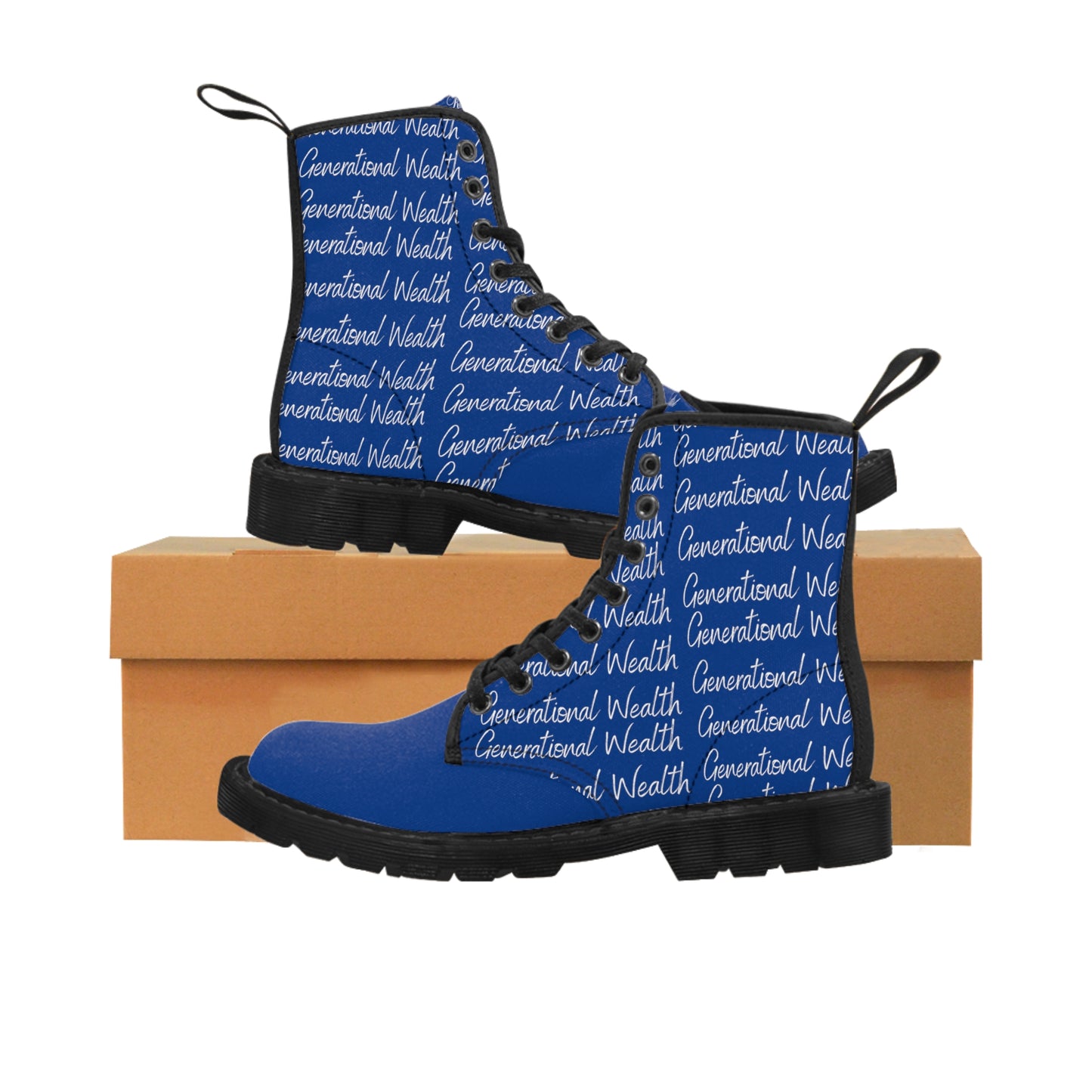 Generational Wealth - Realtist Women's Canvas Boots