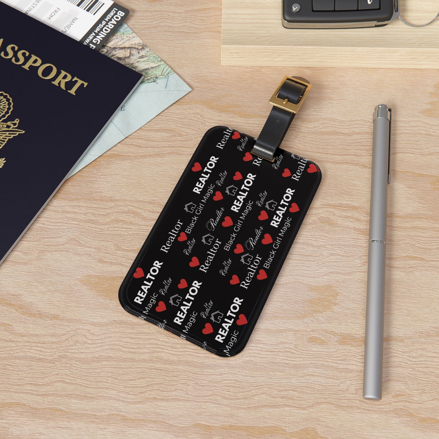 Black Girl Magic Realtor® - Luggage Tag